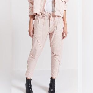 NWOT Women’s Current Elliott The Beverly Pant In Crystal Pink Size 25